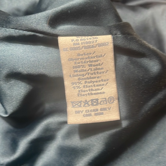 Boden Wool Blazer High Collar Sz 16 - Picture 10 of 10